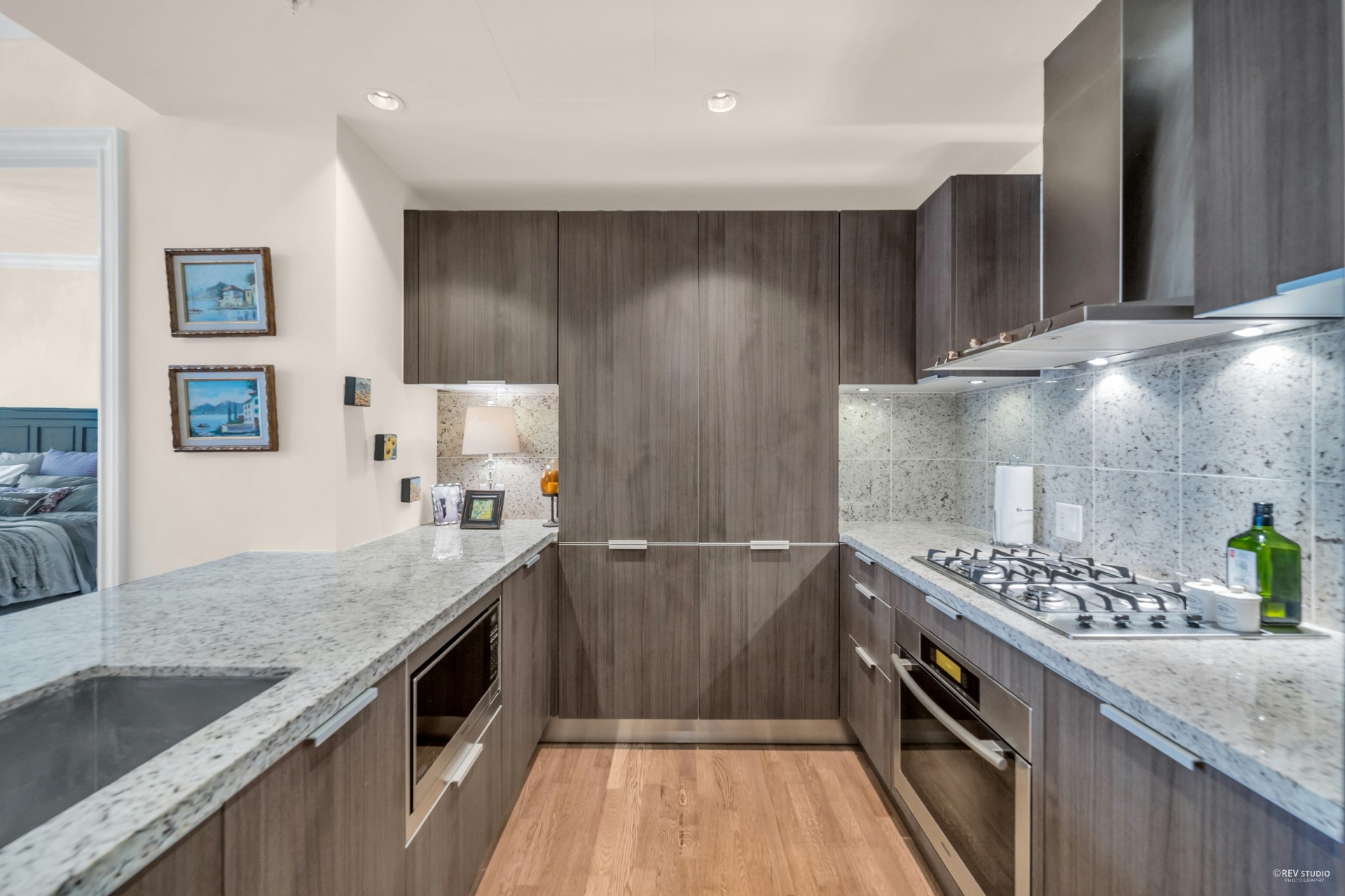 Chef's kitchen with Miele appliances